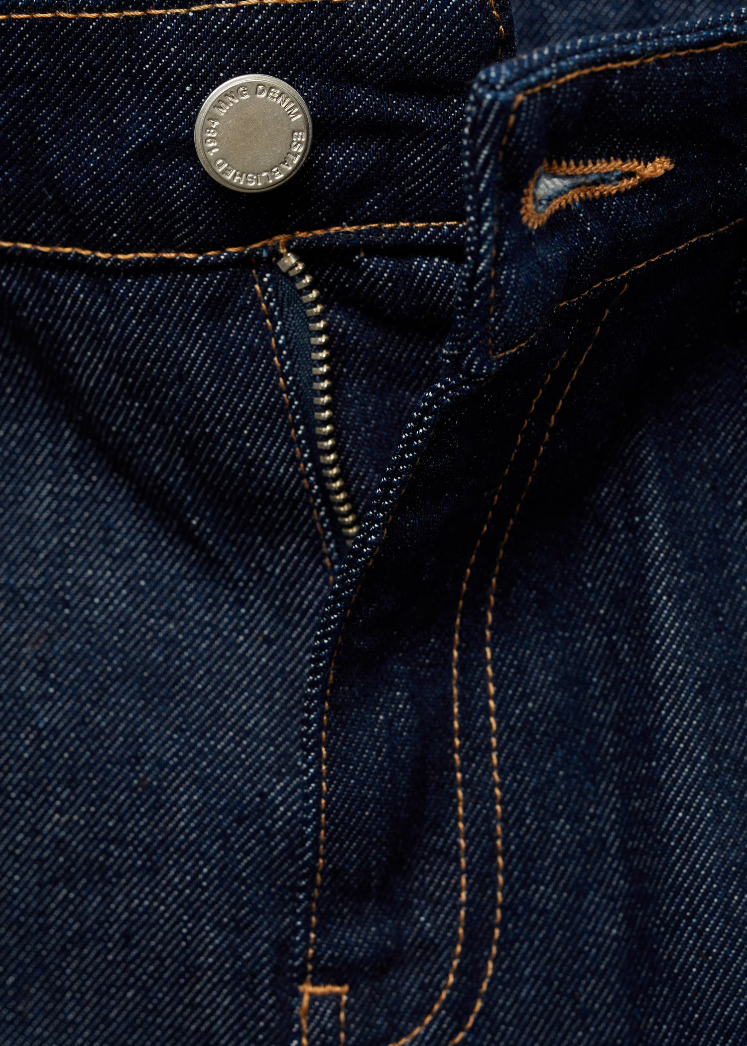 Straight-fit rinse-wash jeans with seams - Women | MANGO USA | Mango (US/MX/AU)