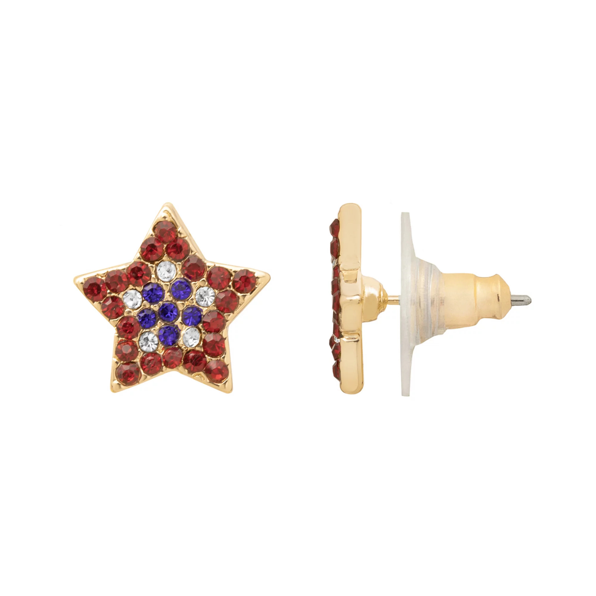 LC Lauren Conrad Americana Star Stud Earrings | Kohl's