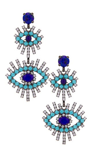 Casimir Earrings in Blue | Revolve Clothing (Global)