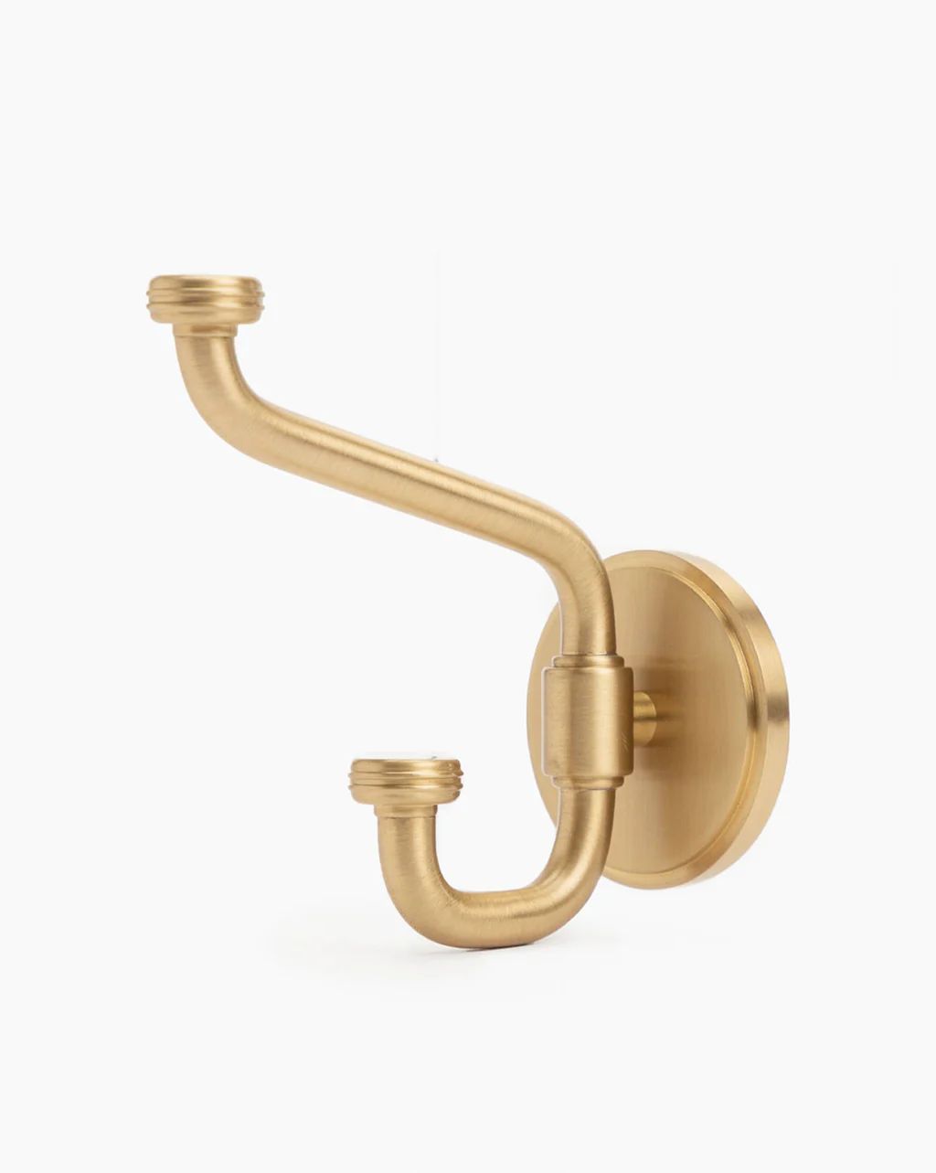Kent Double Brass Hook | McGee & Co.