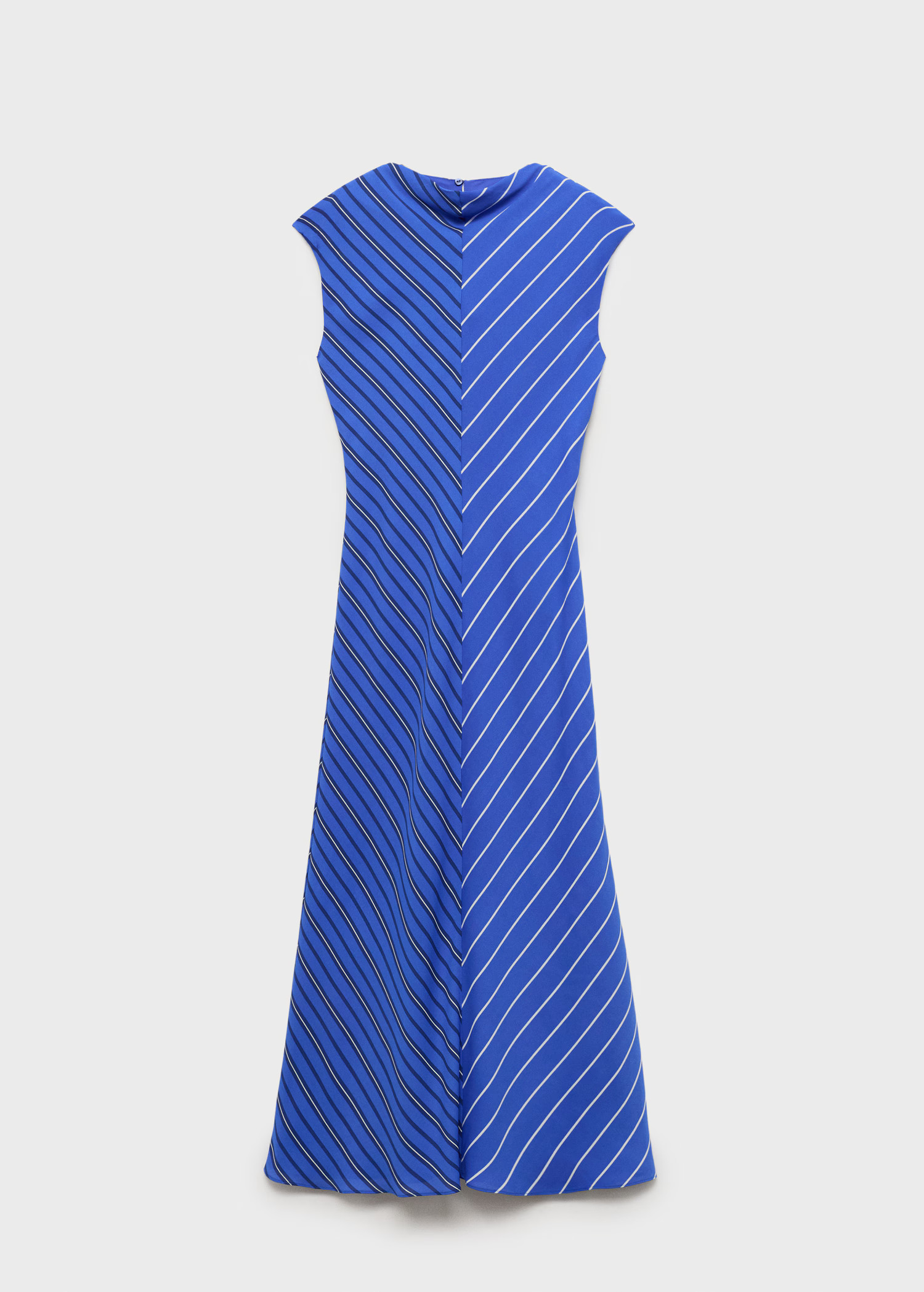 Combined striped flared dress - Women | MANGO USA | Mango (US/MX/AU)