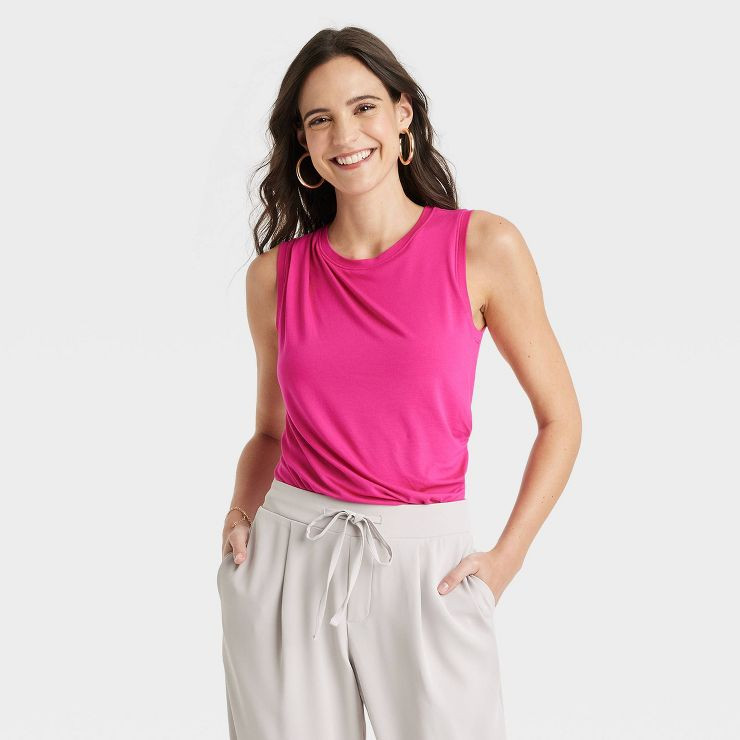 Women's Drape Front Bodysuit - A New Day™ | Target