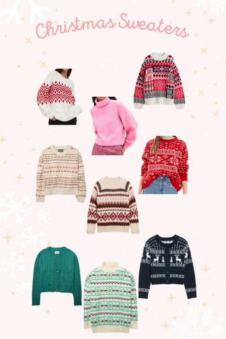 Christmas Sweater round up — plus size friendly!! 

#LTKstyletip #LTKHoliday #LTKcurves