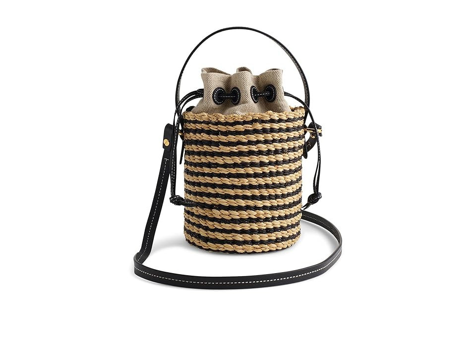 Madewell Mini Straw Basket Bag Cross Body Women's Handbags Natural 1, Raffia/Straw | Zappos