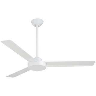 MINKA-AIRE Roto 52 in. Indoor White Ceiling Fan with Wall Control-F524-WHF - The Home Depot | The Home Depot
