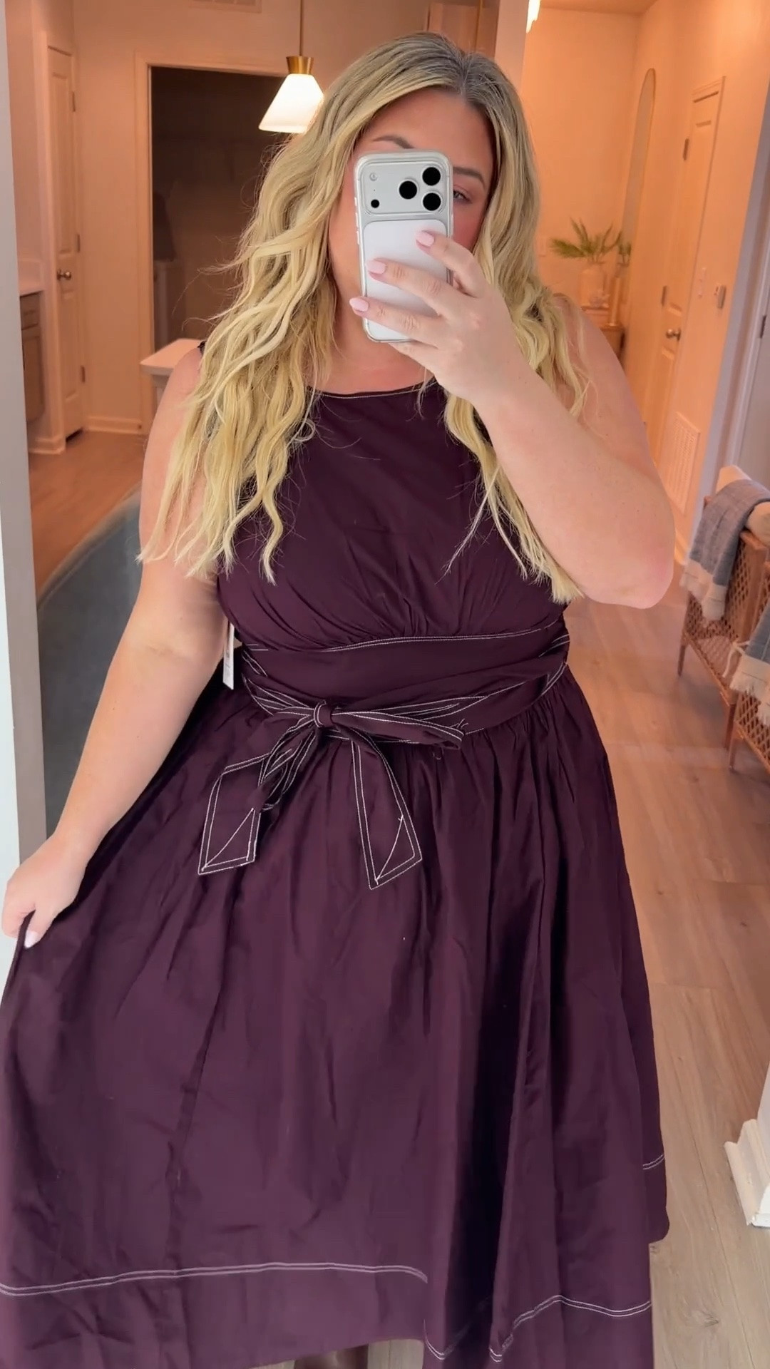 BACK IN STOCK!🙌🏽  maroon maxi dress from walmart 😍😍

#LTKgrwm #LTKootd #LTKSeasonal