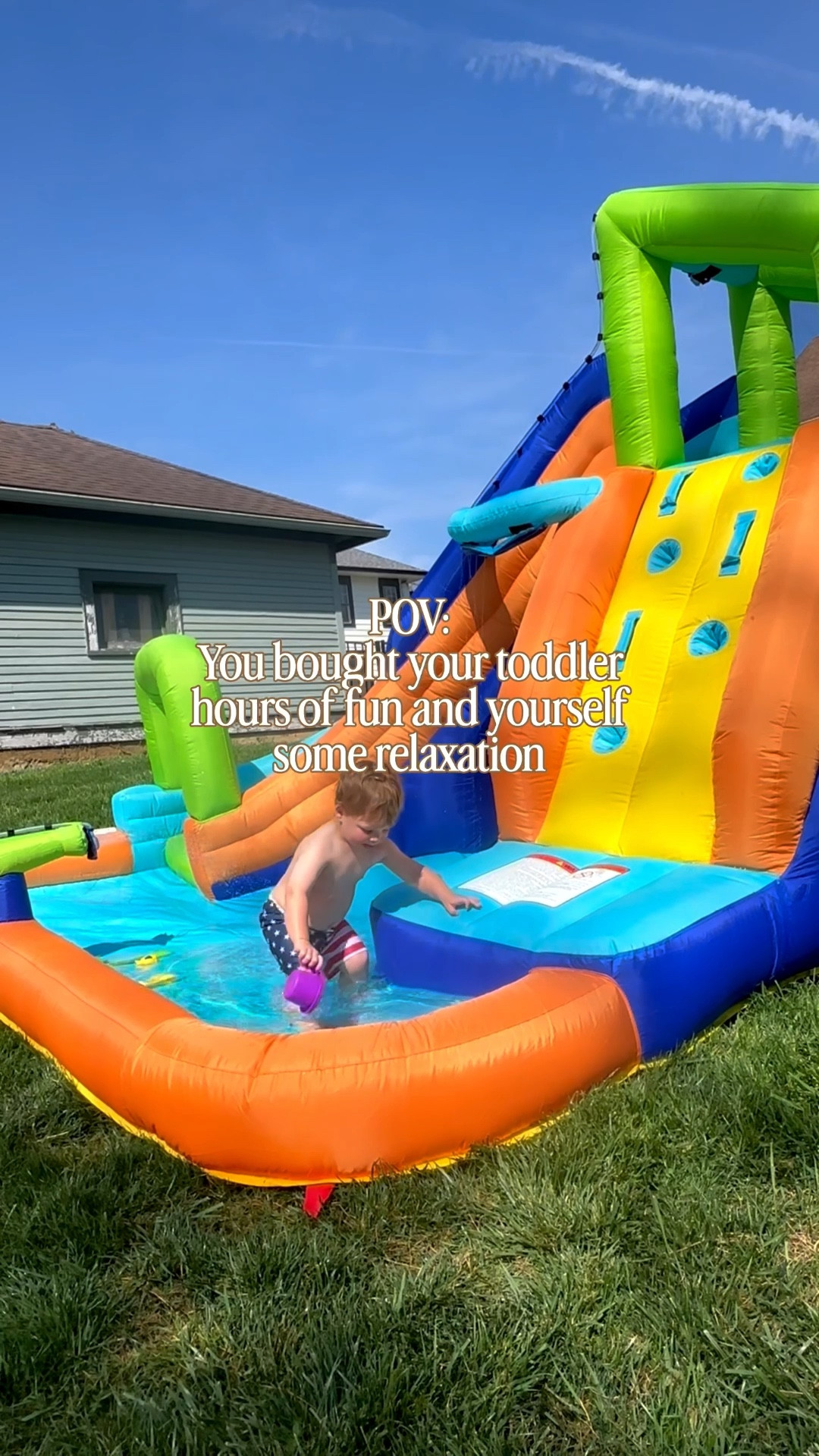 The best $250 I’ve spent in a long time!!

Toddler toys
Summer kids toys
Blow up slide 

#LTKKids #LTKmomlife