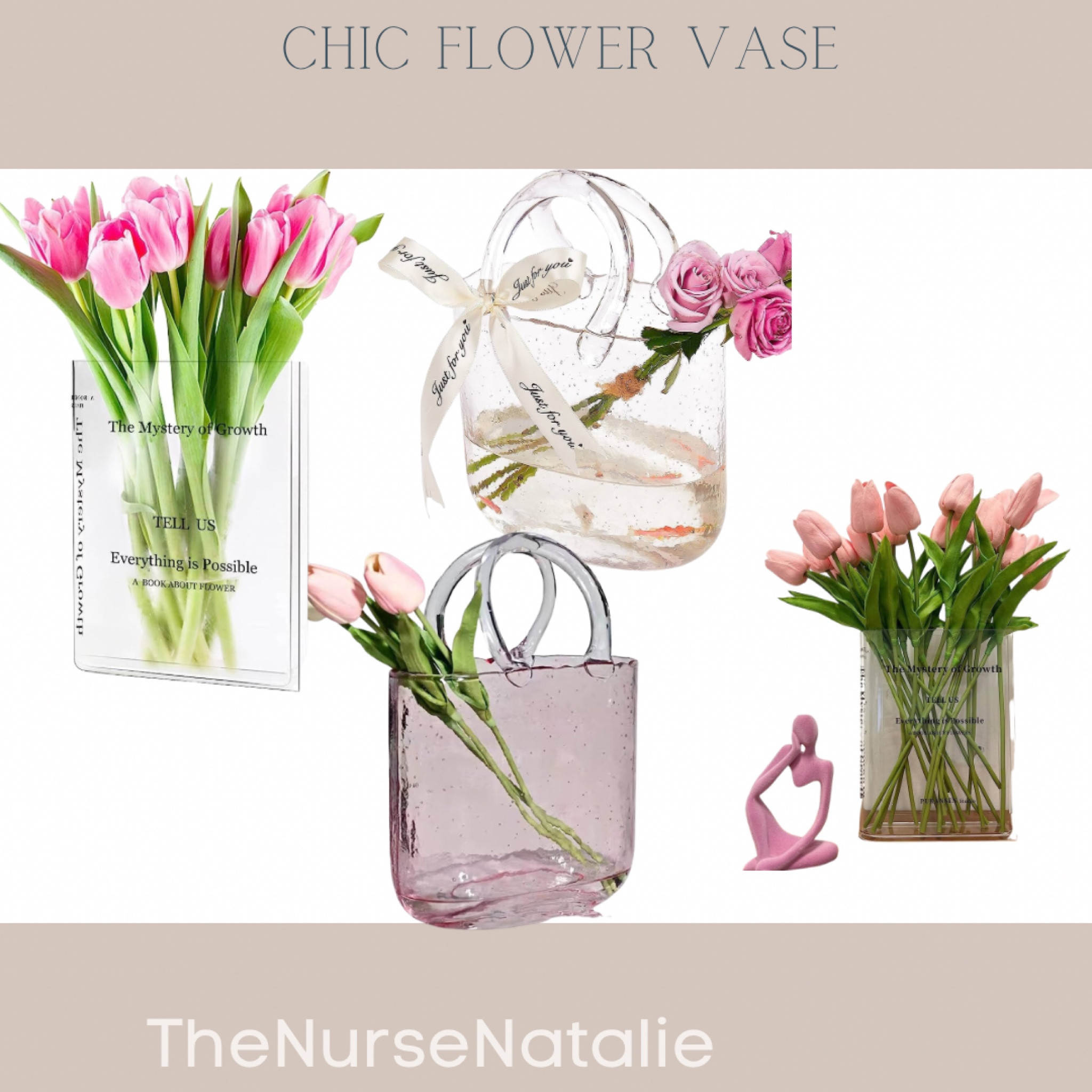 Chic and unique flower vase 

#LTKhome #LTKFind #LTKunder50
