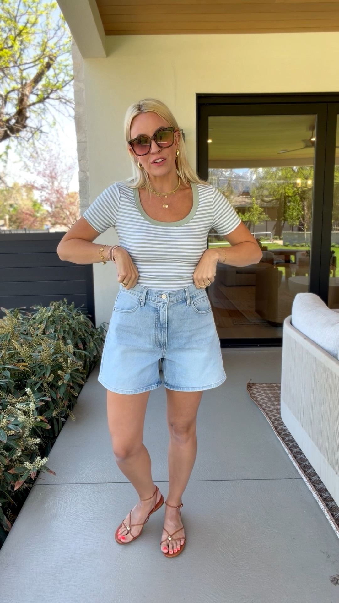 This scoop neck tee is perfect and can be styled so many ways! 

#LTKgrwm #LTKmomlife #LTKootd