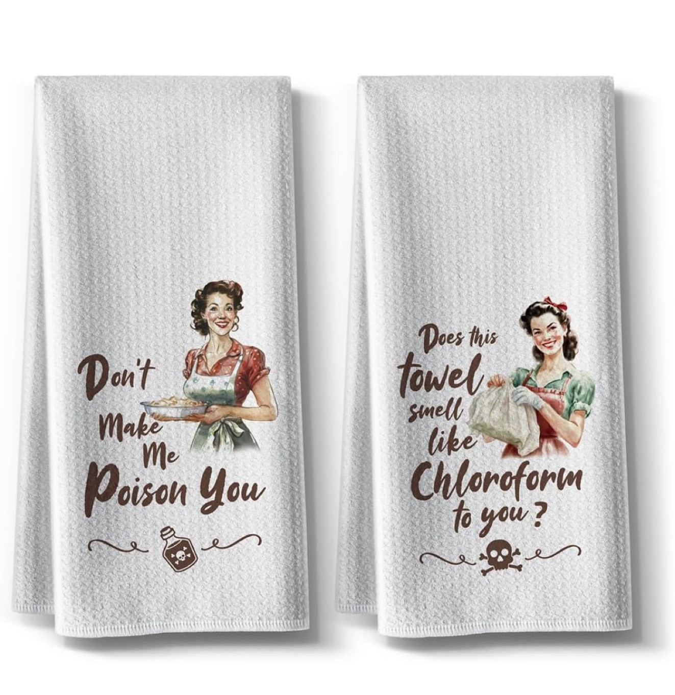 Kitchen Towels, Funny Joked Themed Dishcloth, 16 * 24, 2 pack, Microfiber Bar Towel, Hilarious Hand Towels, High Absorbent Dish Towels, Best Gifts for Hostess New Home Mom Women Housewarming

#LTKHome