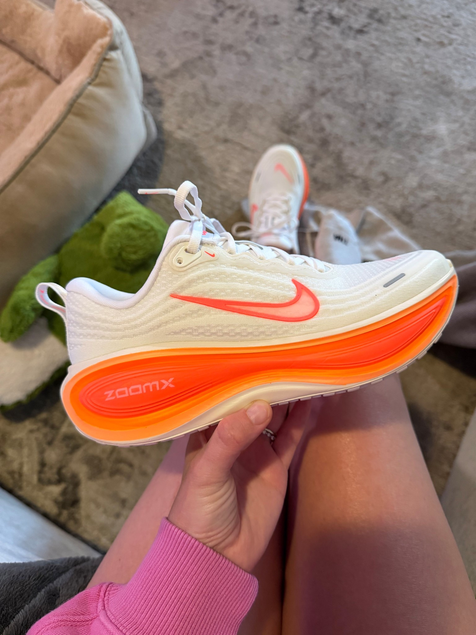 sized up half a size 

Nike Vomero plus 

#LTKActive #LTKfitnessgoals #LTKmorningroutine