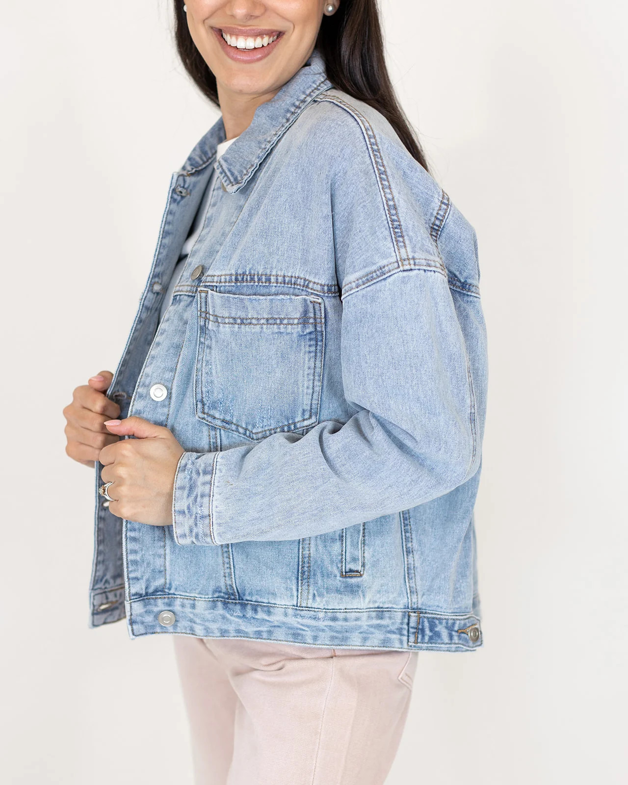 Vintage Wash Denim Jacket | +Plus Available | Talulah