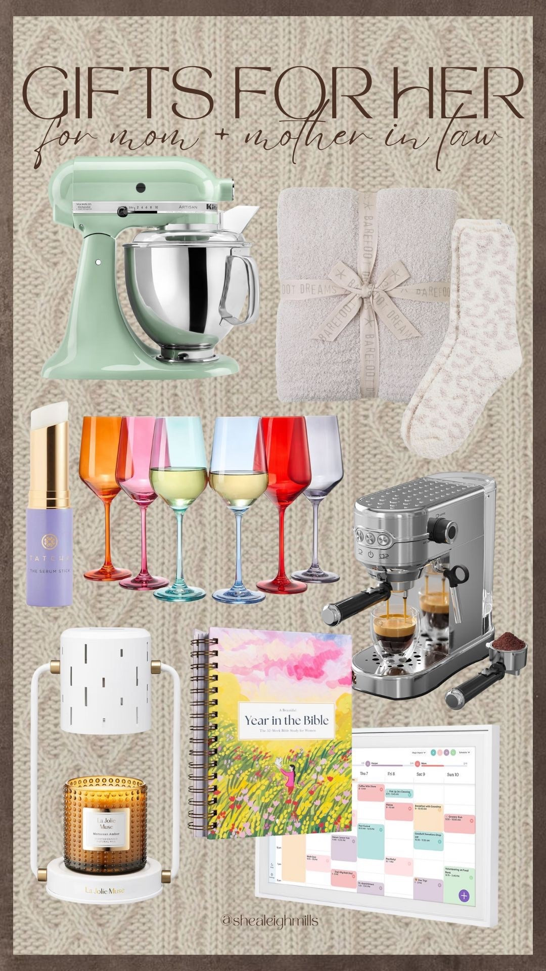 Gift ideas for mom & mother-in-law 💝 Thoughtful, useful, and pretty options they’ll actually love. Linking the cozy Barefoot Dreams set, KitchenAid mixer, Bible study book, candle warmer, espresso machine, Tatcha serum stick, wine glasses & more easy-to-gift picks ✨

gifts for mom, gifts for mother in law, holiday gift ideas women, amazon gifts mom, cozy gift ideas, kitchen gift ideas, barefoot dreams gift, kitchenaid mixer gift, candle warmer gift, espresso machine gift, bible study book gift, thoughtful gift ideas

#LTKHoliday #LTKGiftGuide #LTKSeasonal