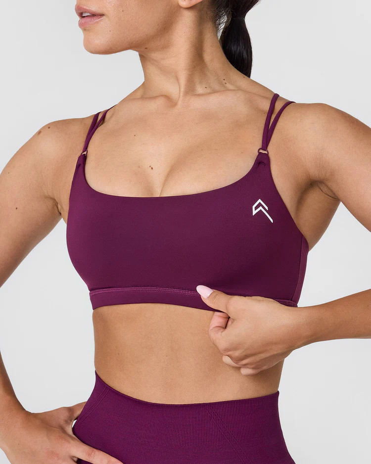 Everyday Cross Over Bralette 
 Ripe Fig | Oner Active (UK / US)