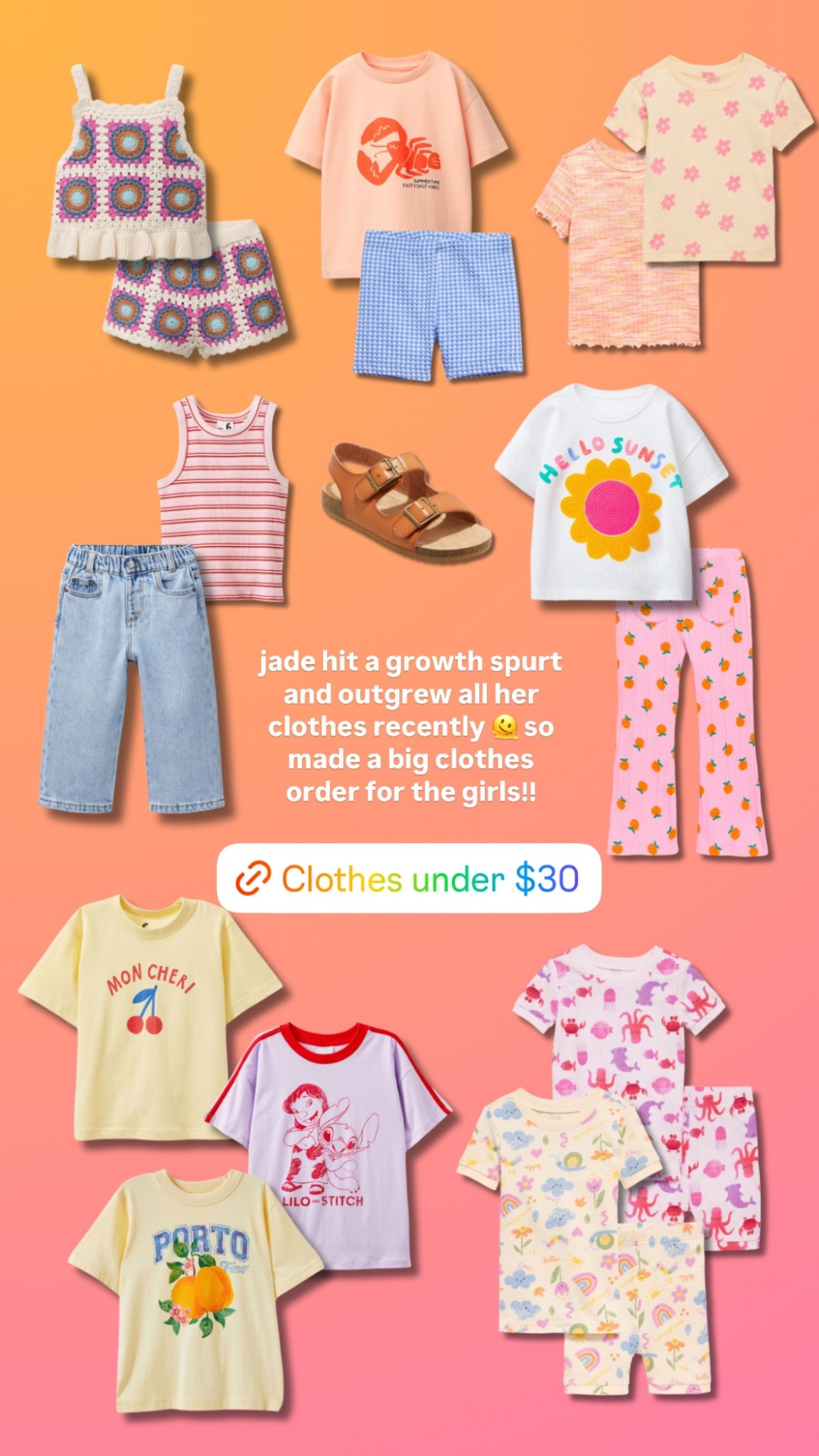 Affordable kids clothes for my girls! Spring and summer style little girls warm weather matching set denim jeans 

#LTKFamily #LTKFindsUnder50 #LTKKids