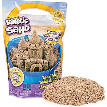 Kinetic Sand, The Original Moldable Play Sand, 3.25lbs Beach Sand, Sensory Toys for Kids Ages 3 a... | Amazon (US)