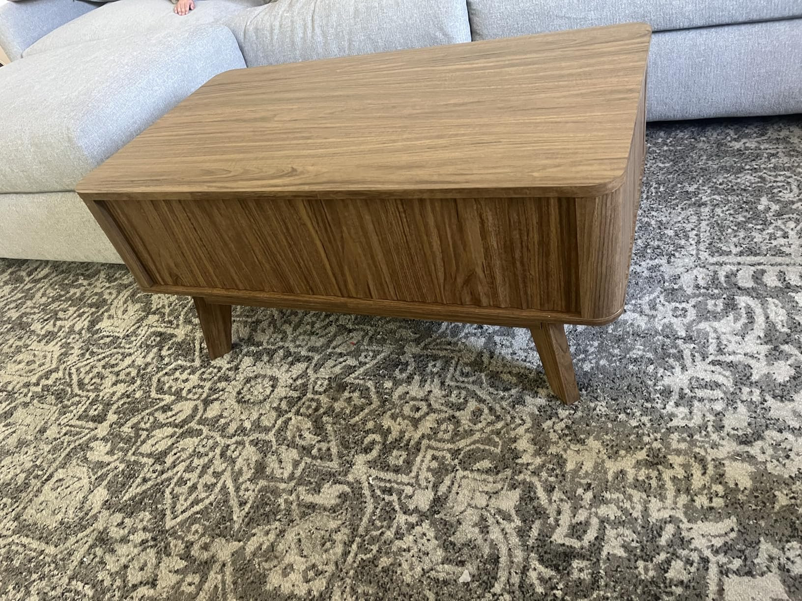 mopio Brooklyn Lift Top Coffee Table for Living Room, Mid Century, Modern Farmhouse with Lifting ... | Amazon (US)