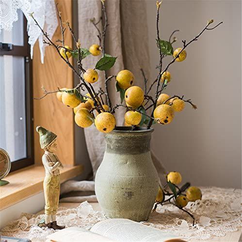 Zzooi 3PCS Artificial Pear Tree Branches Fake Pear Fruit Spur | Amazon (US)