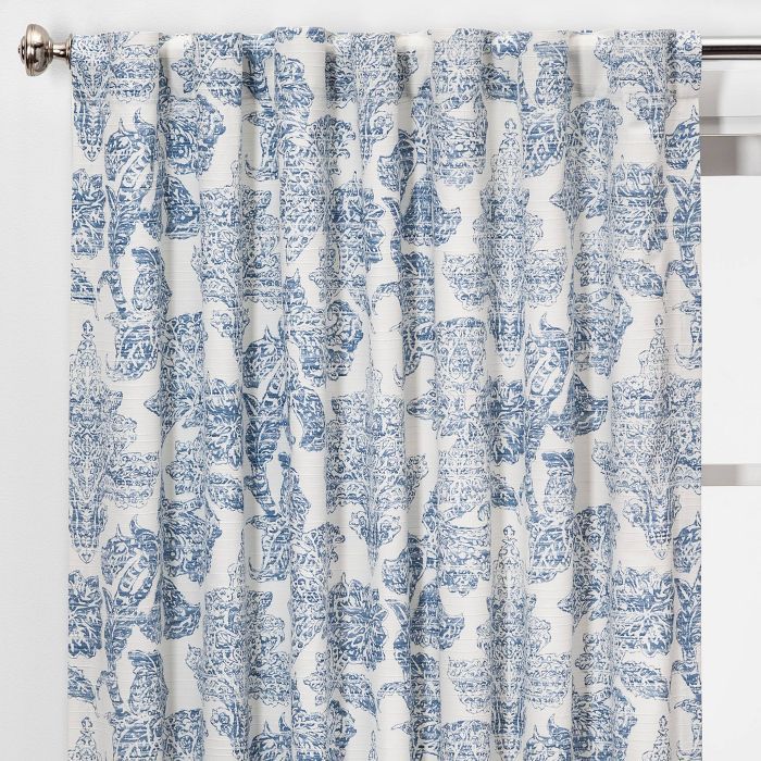 Charade Floral Light Filtering Curtain Panels - Threshold™ | Target