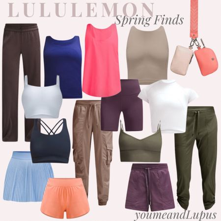 Lululemon Spring finds, fit, exercise, comfy outfits, cropped studio pants, jackets, shorts, cargo pants, leggings, tee’s, long sleeve tops, spring finds, YoumeandLupus, casual style, workout finds, skirts, sports bras, crop tops, joggers, spring finds 

#LTKSeasonal #LTKstyletip #LTKActive
