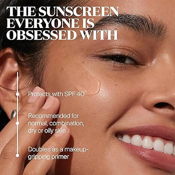 Supergoop! Unseen Sunscreen - SPF 40-1.7 fl oz - Invisible, Broad Spectrum Face Sunscreen - Weigh... | Amazon (US)