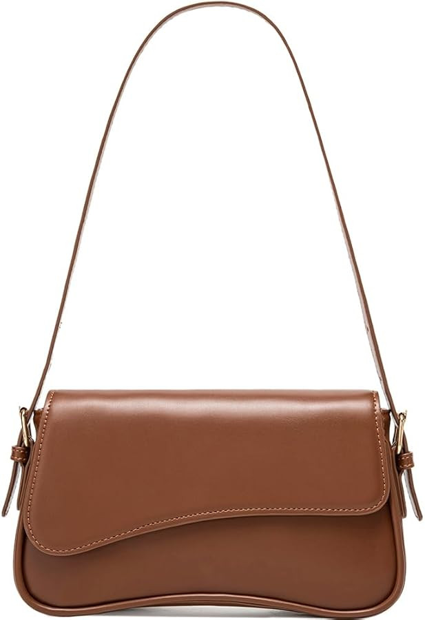 SYXLCYGJ Underarm Shoulder Bag for Women Trendy Purse Vegan Leather Hobo Handbags Clutch Crossbod... | Amazon (US)