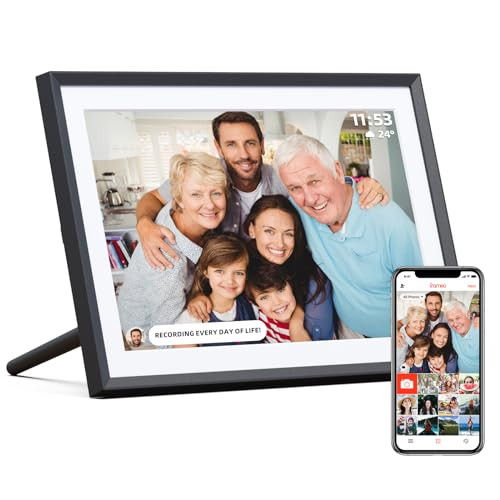ARZOPA Frameo Digital Picture Frame 10.1 Inch Smart WiFi Digital Photo Frame 32GB with 1280x800 IPS Touch Screen, Auto-Rotate and Slideshow, Easy Setup to Share Photos Or Videos from Anywhere Anytime | Amazon (US)