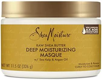 SheaMoisture Raw Shea Butter Deep Moisturizing Hair Masque for Curly Hair Raw Shea Butter Deep Co... | Amazon (US)