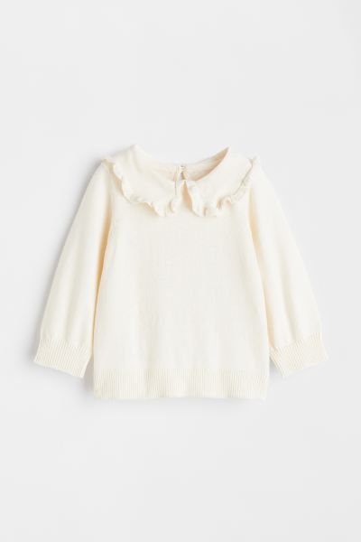 Flounce-collared Sweater | H&M (US + CA)