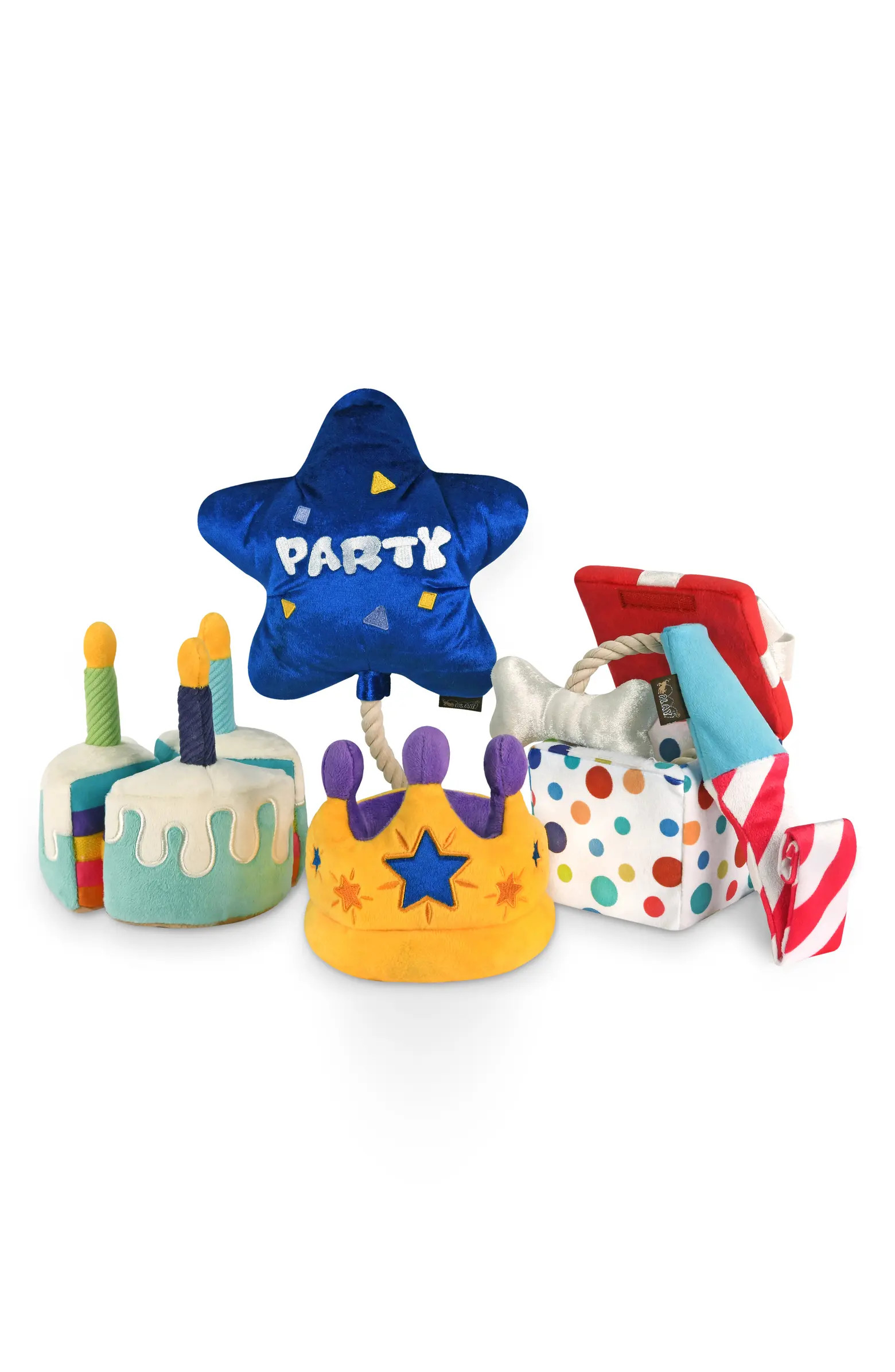 P.L.A.Y 5-Piece Plush Dog Toy Set | Nordstrom | Nordstrom