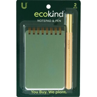 U Style Ecokind Notepad Set, 60 Sheets + Pen, 4.5 x 3 in | CVS