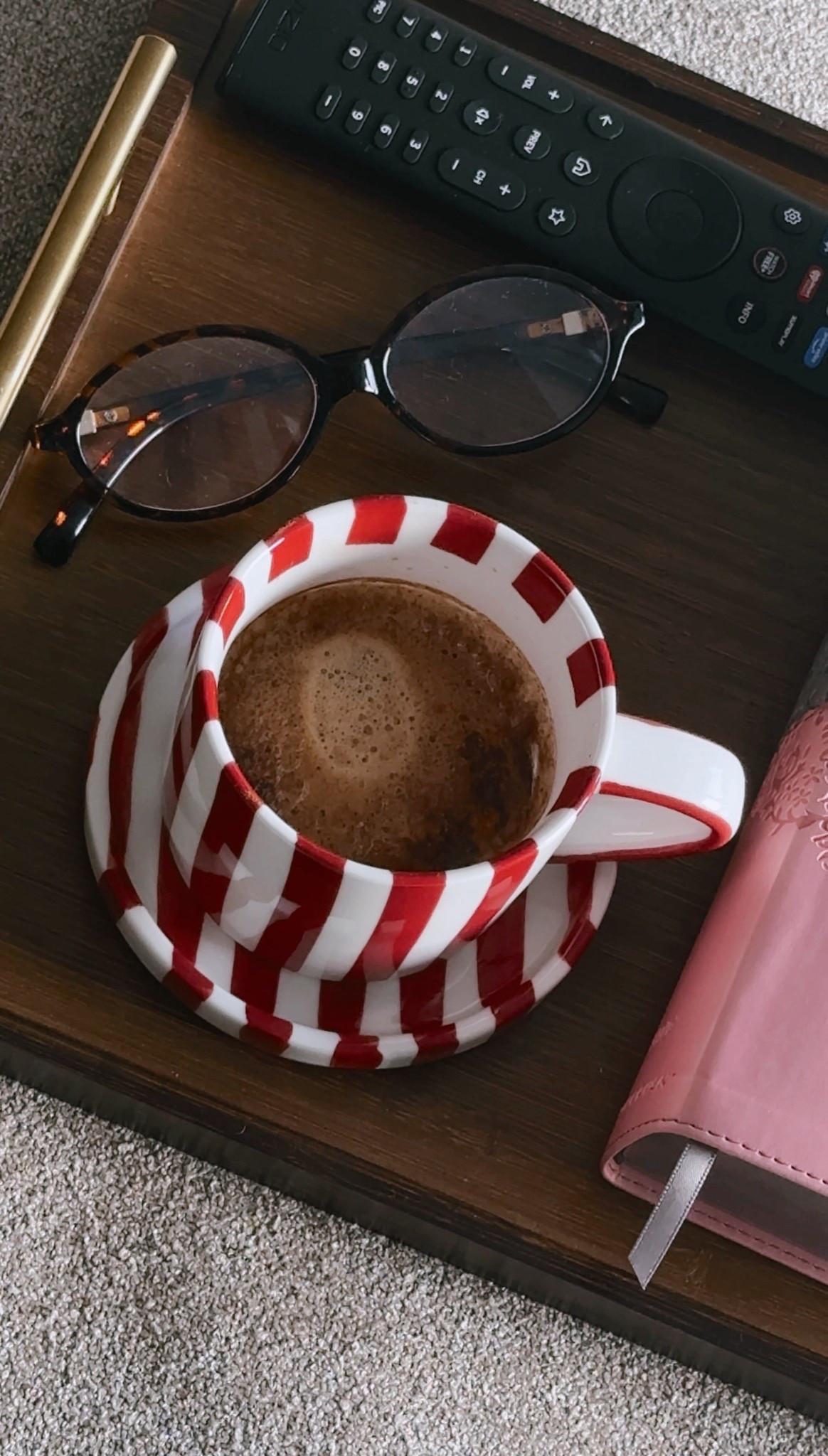 Striped mug - so cute! 