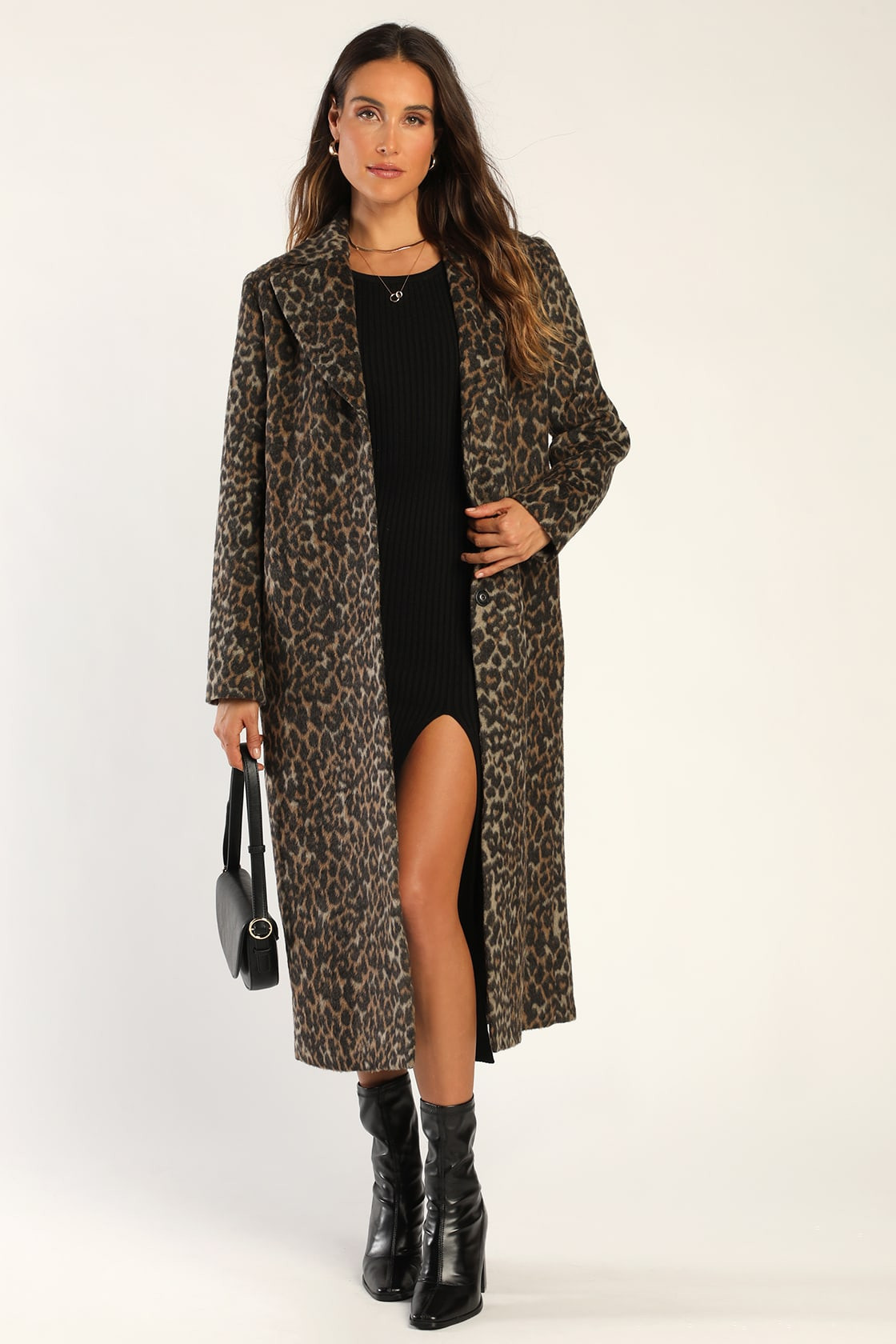 Wild About the Weather Brown Leopard Print Coat | Lulus (US)