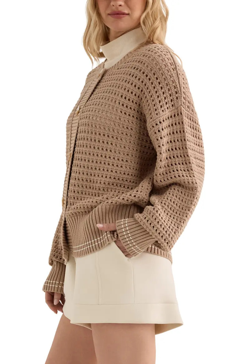 Open Stitch Cardigan (Women) | Nordstrom | Nordstrom