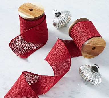 Spool of Red Ribbon - 10 Yards | Pottery Barn (US)