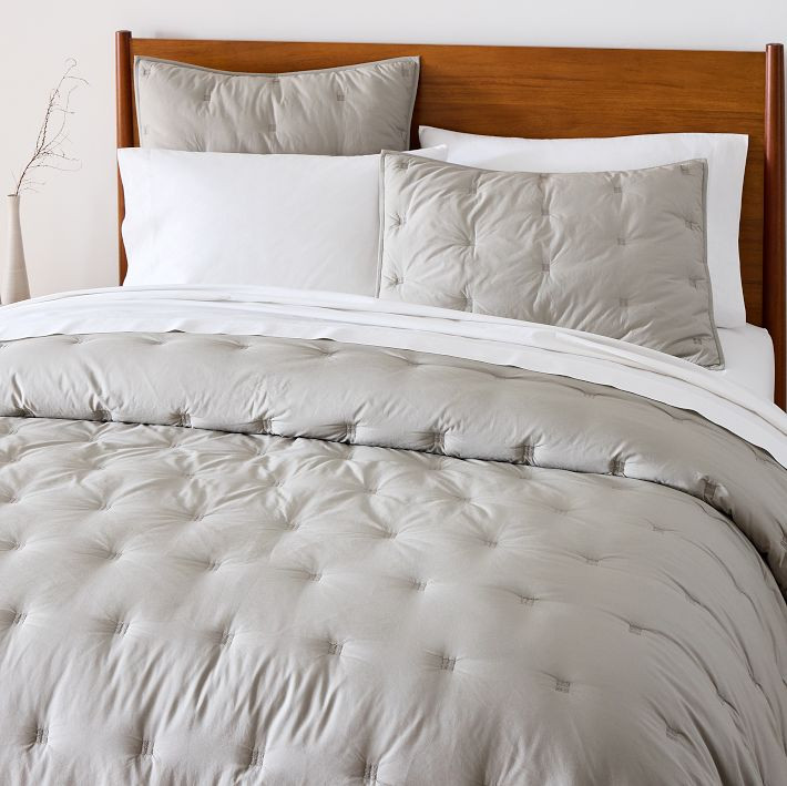 Washed Cotton Comforter & Shams - Clearance | West Elm (US)