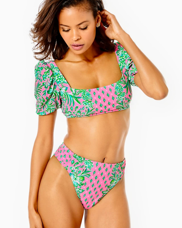 High-Waisted Clancy Bikini Bottom | Lilly Pulitzer