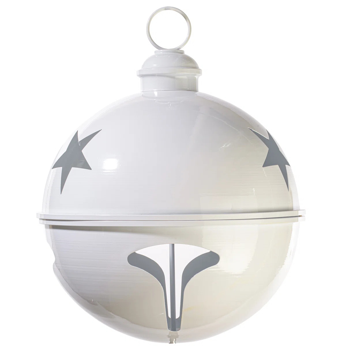 Abstract Metal Shatterproof Holiday Shaped Ornament | Wayfair North America