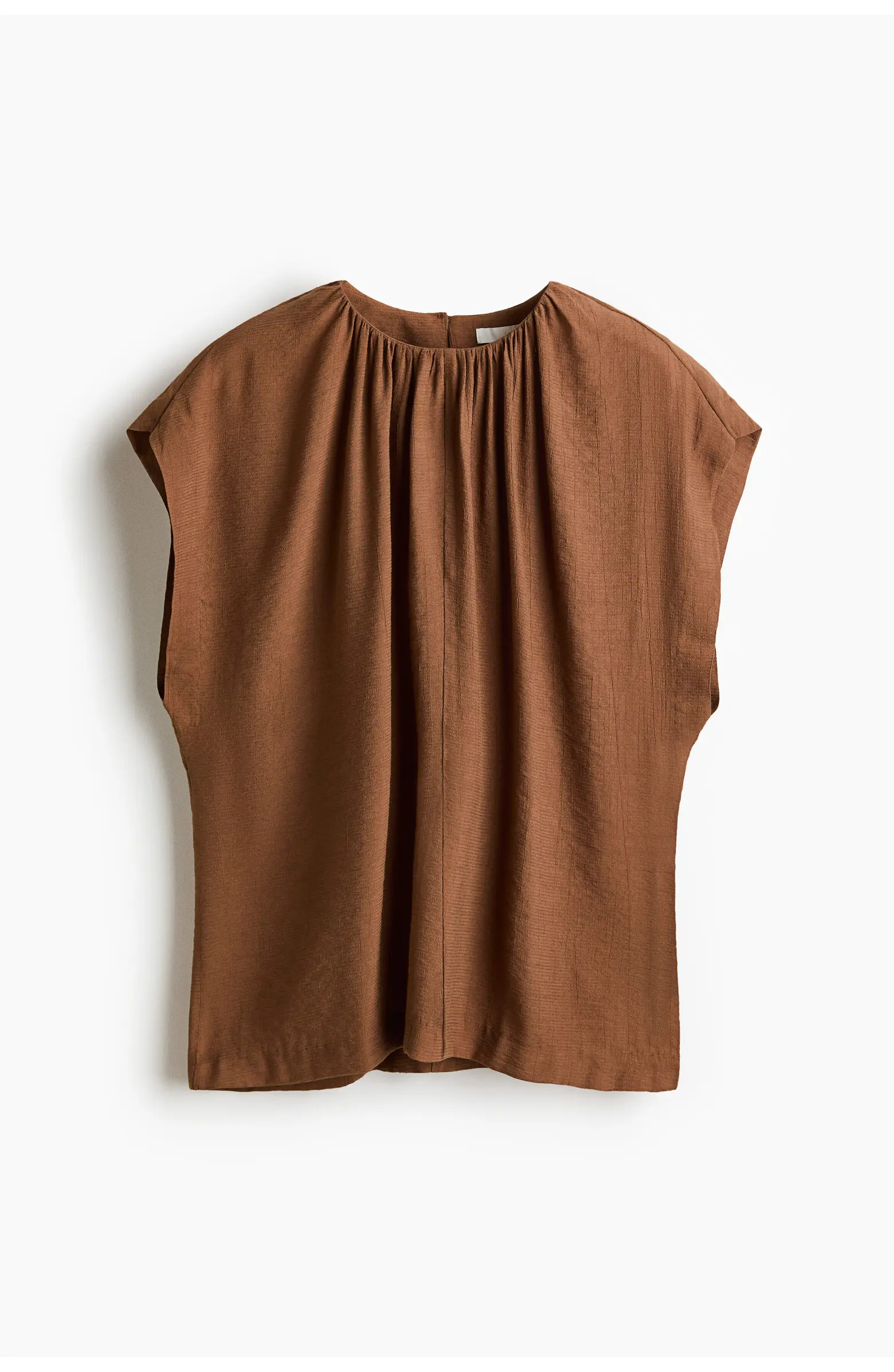 H&M Oversized Gathered Blouse | Nordstrom | Nordstrom