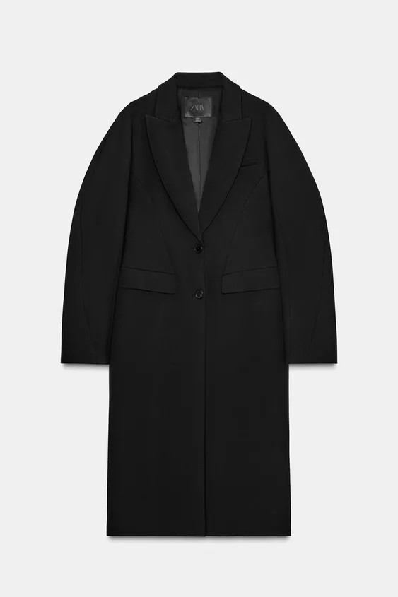 ZW COLLECTION FITTED COAT | Zara Canada