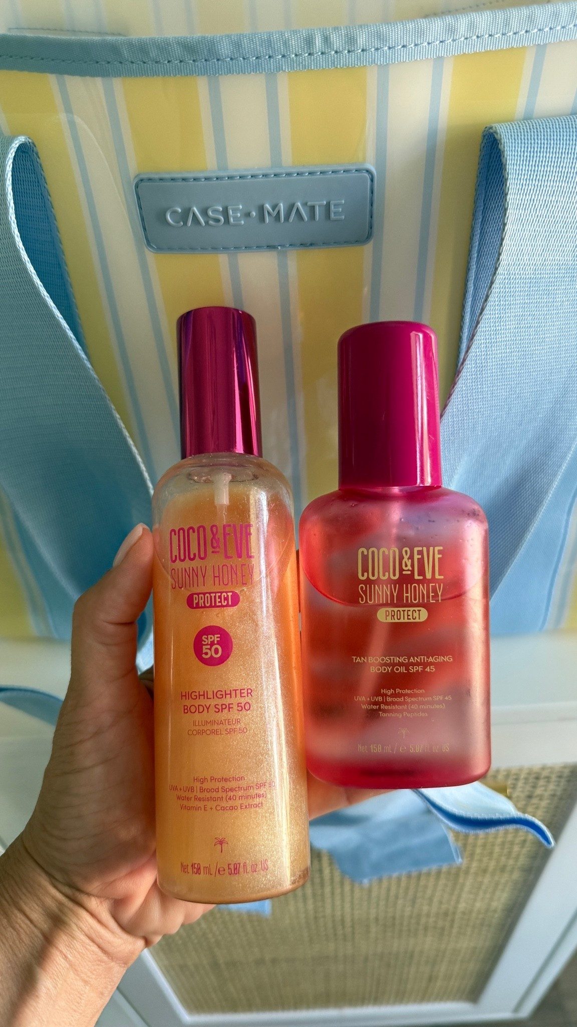 Pool day  essentials. The best suntail oil with SPF! I get the best tan and don’t burn with this. Feels so good on! All on sale!

#LTKSwim #LTKBeauty #LTKSaleAlert