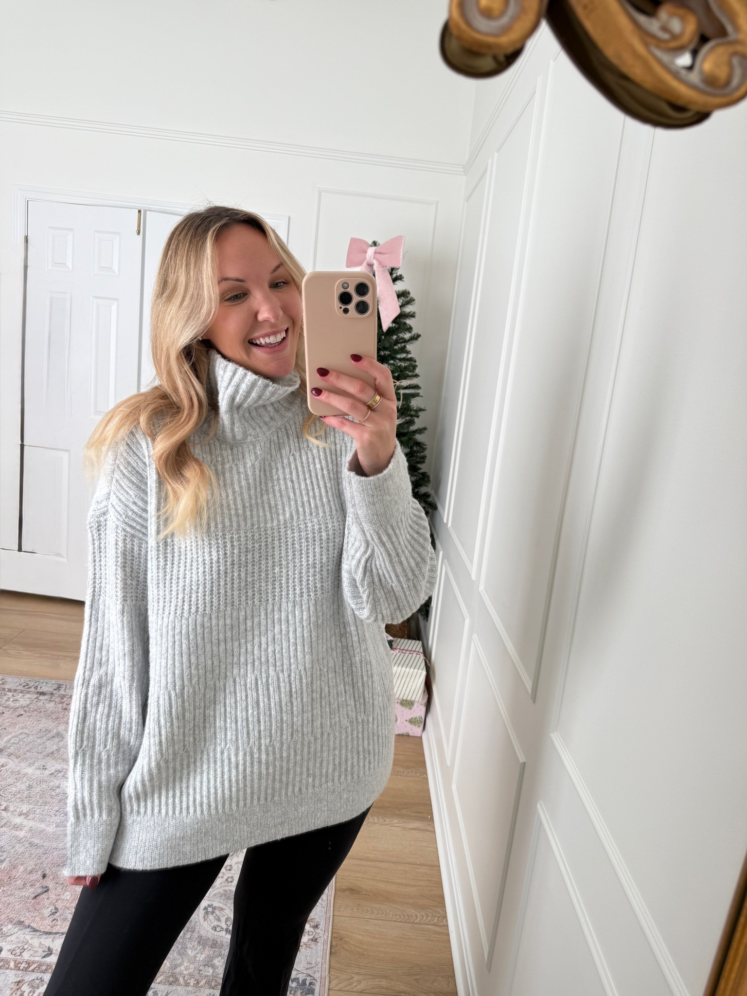 Textured sweater and leggings! Sweater comes in a few other colors too. Med in the top and large in the leggings 

#LTKFindsUnder50 #LTKMidsize #LTKSeasonal