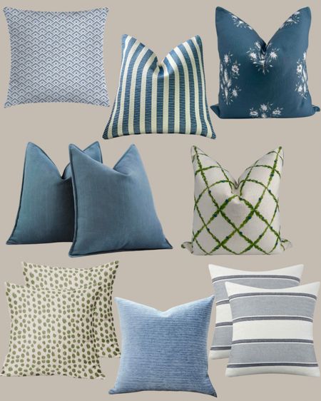 Pillow cover finds from Amazon ✨ blue is my favorite color to bring in a neutral space! 

Pillow, pillow covers, accent pillow, throw pillow, sofa pillow, bedding pillow, blue pillow, green pillow, neutral pillow cover, Modern home decor, traditional home decor, budget friendly home decor, Interior design, look for less, designer inspired, Amazon, Amazon home, Amazon must haves, Amazon finds, amazon favorites, Amazon home decor #amazon #amazonhome



#LTKhome #LTKstyletip #LTKfindsunder50