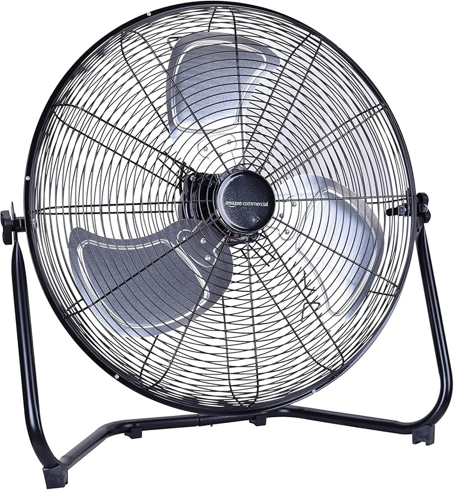 AmazonCommercial HVF20-SP Industrial Fan, 20", Black | Amazon (US)