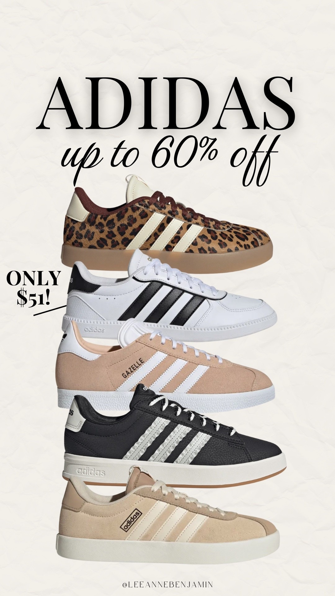 Adidas sneakers up to 60% off!!

#LTKSaleAlert #LTKmomlife #LTKSpringSale