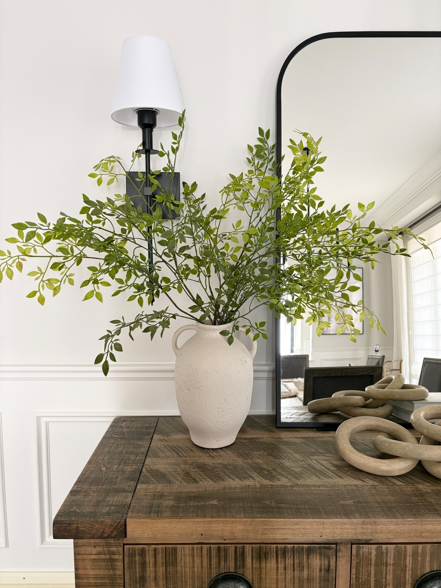 Slowly changing my faux stems to spring. Love these faux greenery from Amazon. They come in a set of two and depending on the height of the vase I  easily bend the bottom to adjust  

#LTKhome #LTKcanada #LTKsale