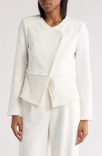 Fringe Tweed Moto Jacket | Nordstrom Rack