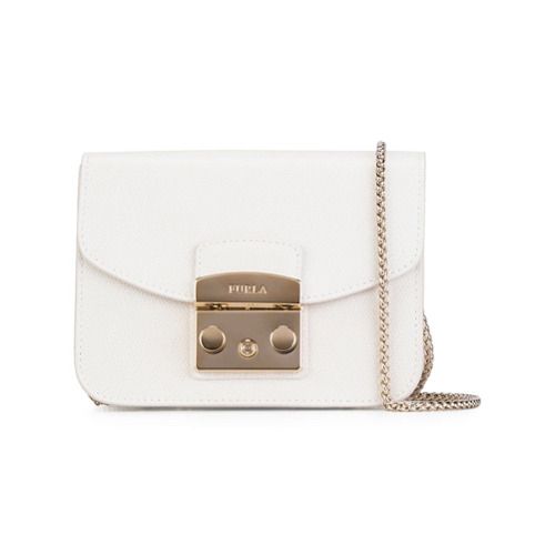 Furla Metropolis mini crossbody bag - Nude & Neutrals | Farfetch EU