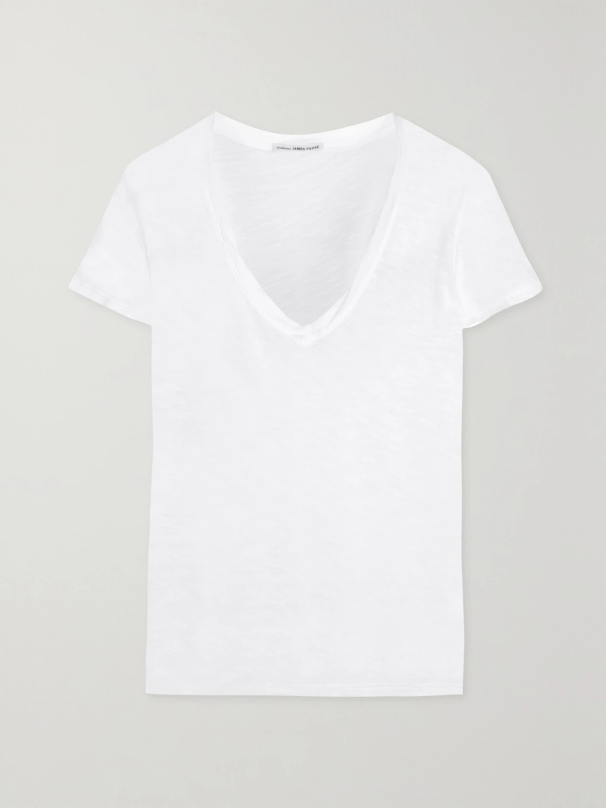 James Perse - Casual Slub Cotton T-shirt - White | NET-A-PORTER (US)