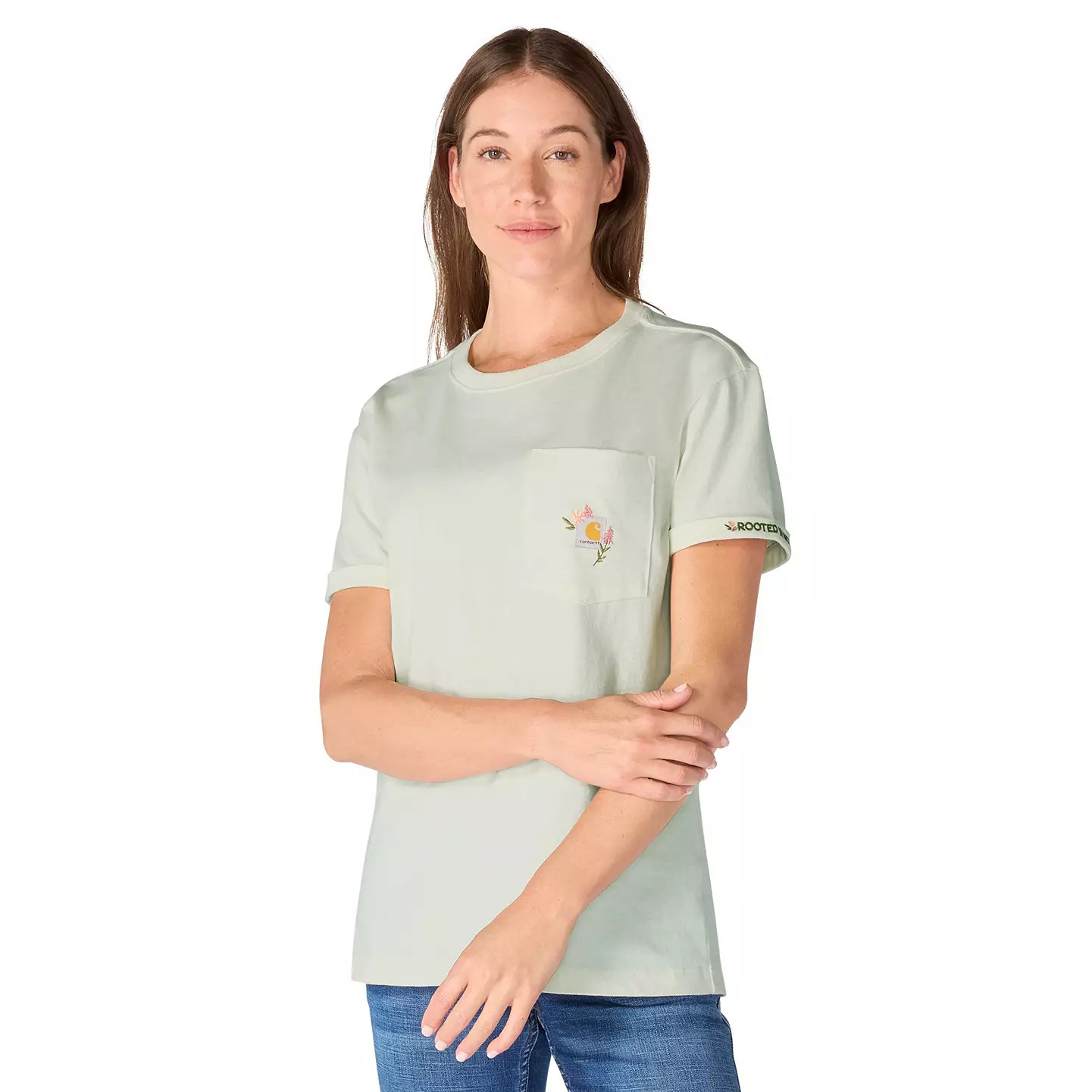Carhartt Women's Floral Embroidery T-Shirt | DICK'S Sporting Goods